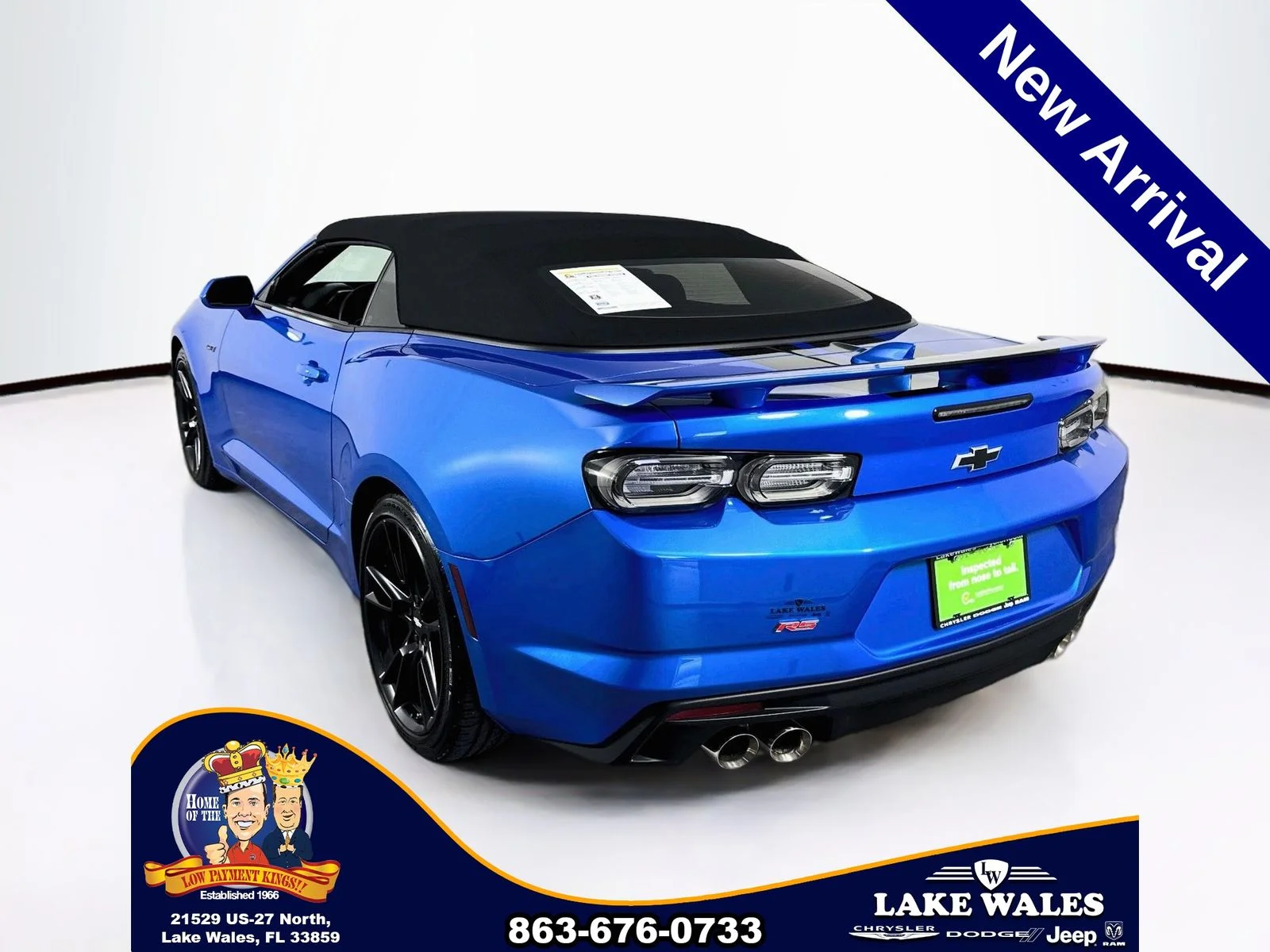 Used 2024 Blue Chevrolet LT1 image 5