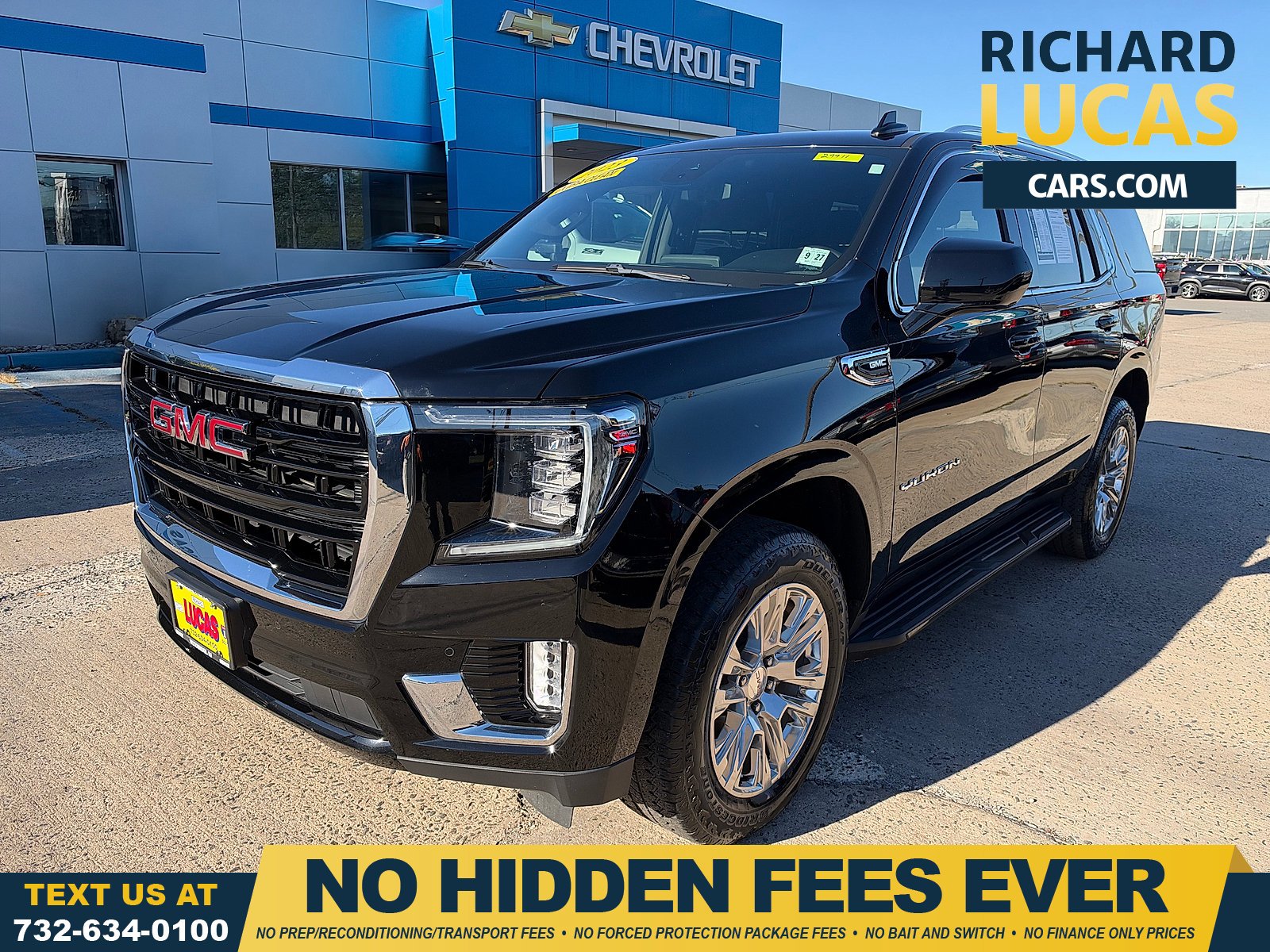 ONYX BLACK 2023 GMC Yukon SUV / Crossover Four-Wheel Drive