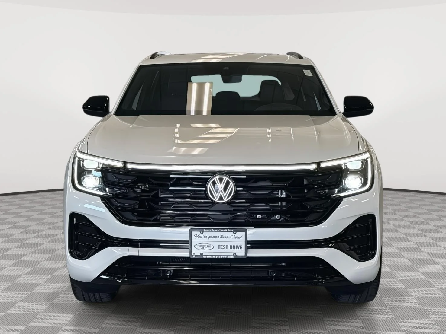 New 2026 Opal White Pearl Volkswagen 2.0T SEL R-Line Black image 2