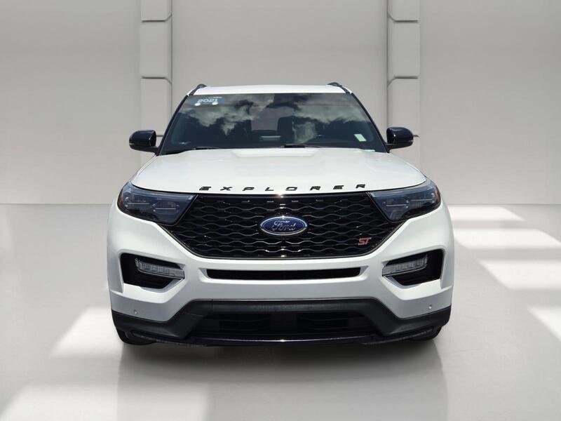 Used 2021 White Metallic FORD ST 4WD image 8