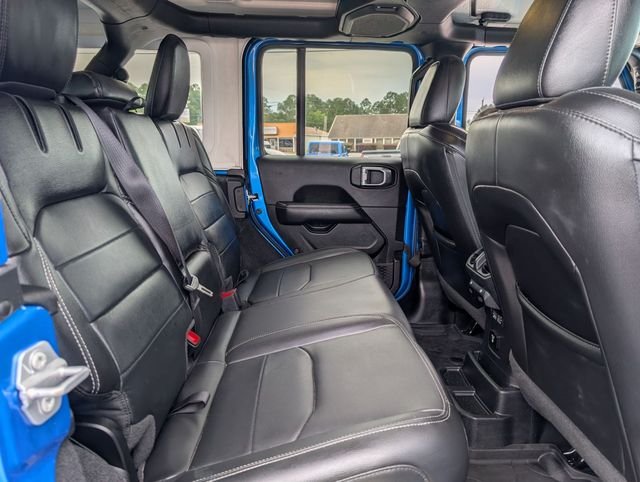 Used 2022 Blue Jeep Unlimited Sahara 4xe image 24