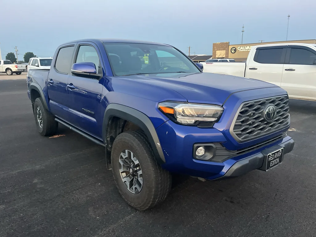 Used 2023 Blue Crush Metallic Toyota TRD Off Road image 2