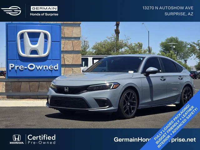 Certified Used 2022 Sonic Gray Pearl Honda Sport Touring image 1