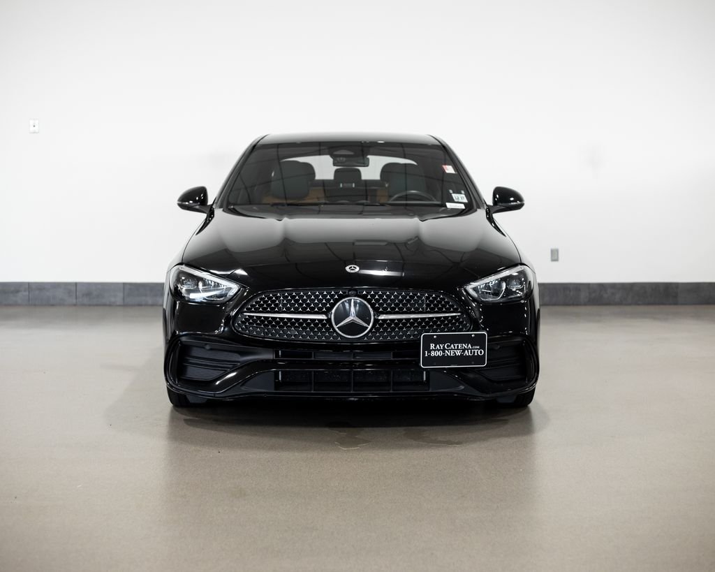Certified Used 2023 Black Mercedes-Benz C 300 image 2