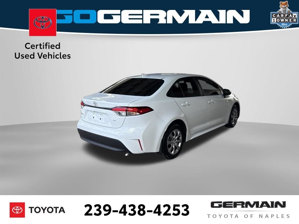 Used 2026 White Toyota LE image 8