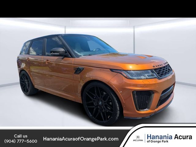 Used 2020 Madagascar Orange Metallic Land Rover SVR image 1
