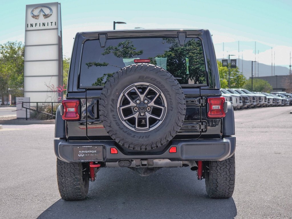 Used 2025 Black Clearcoat Jeep Rubicon image 8