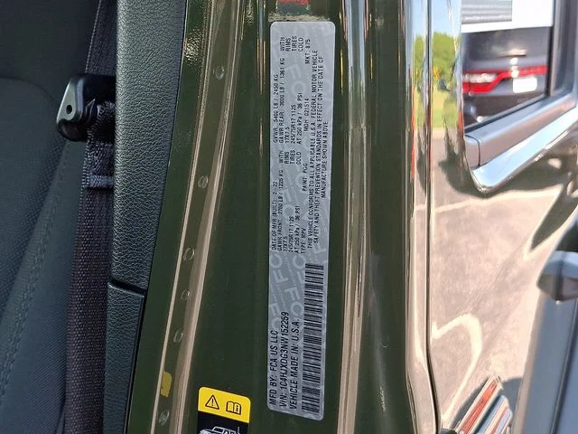Used 2022 Green Jeep Unlimited Sport S image 27