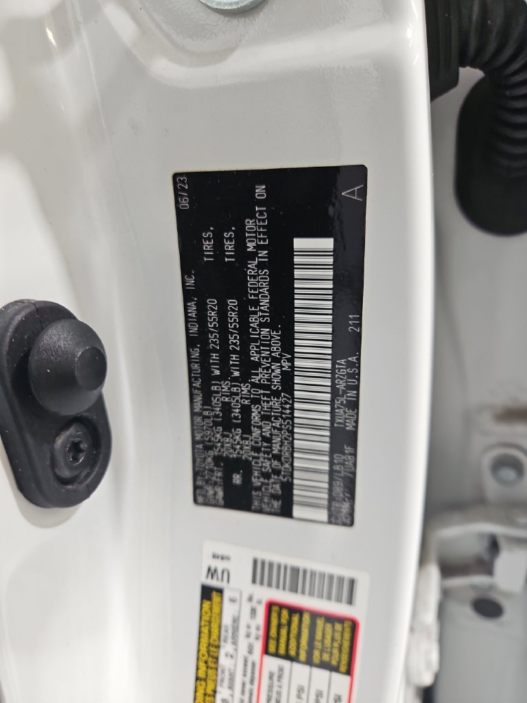 Used 2023 Pearl Toyota Limited image 30