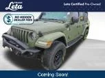 Used 2023 Silver Jeep Sahara 4xe image 1