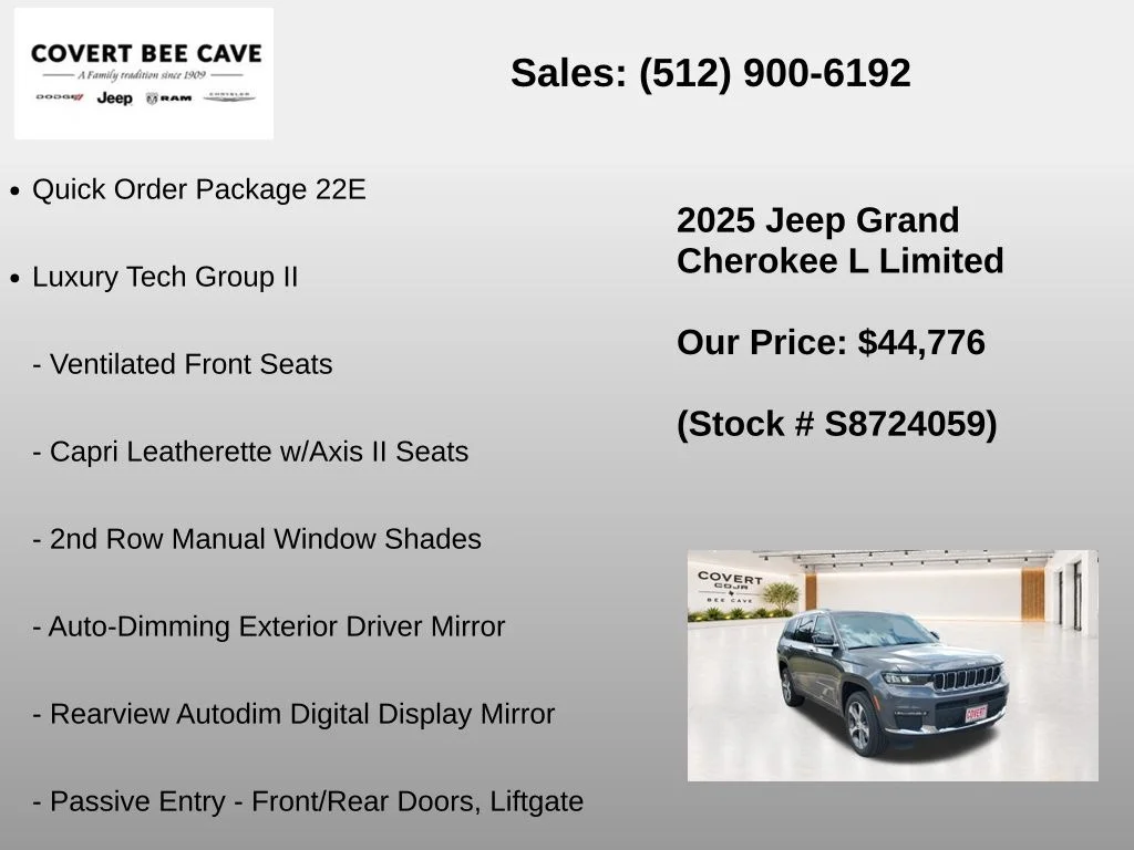 New 2025 Baltic Gray Metallic Clear-Coat Exterior Paint Jeep Limited image 7