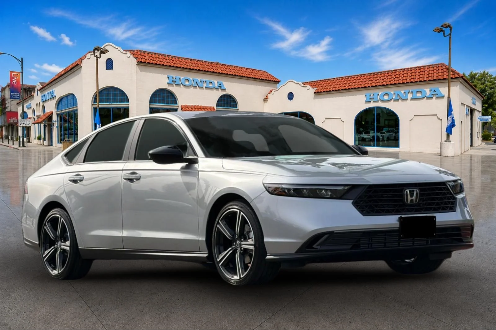 New 2026 Solar Silver Metallic Honda SE image 2