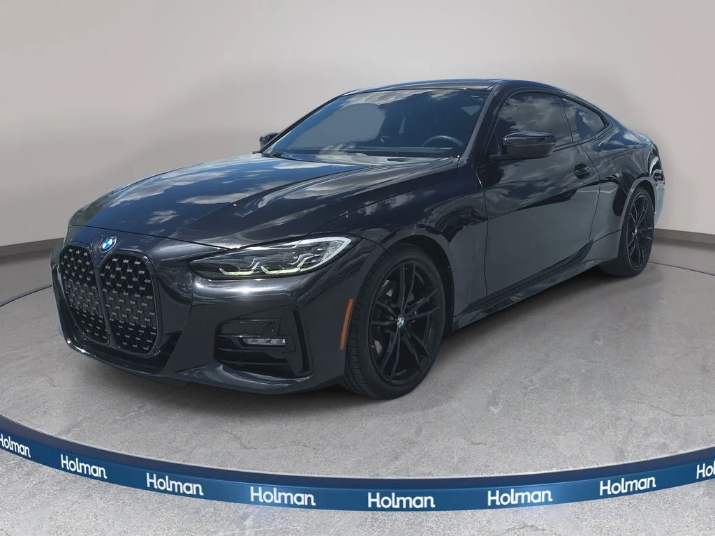 Used 2024 Black Sapphire Metallic BMW 430i image 1