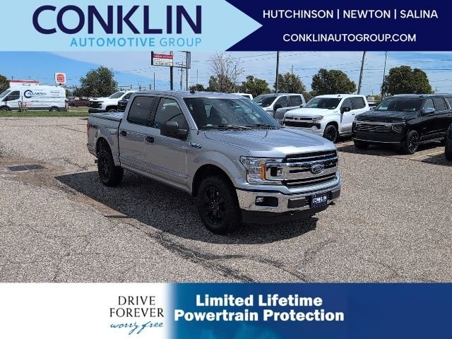 Used 2020 Silver Metallic Ford XLT image 1