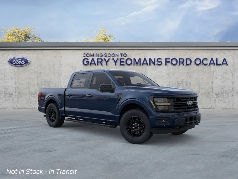 New 2026 Antimatter Blue Metallic Ford XLT image 7