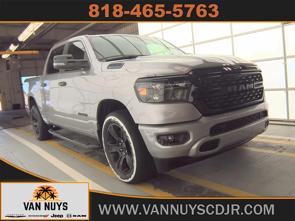 Used 2023 Billet Silver Metallic Clear Coat Ram Big Horn image 1