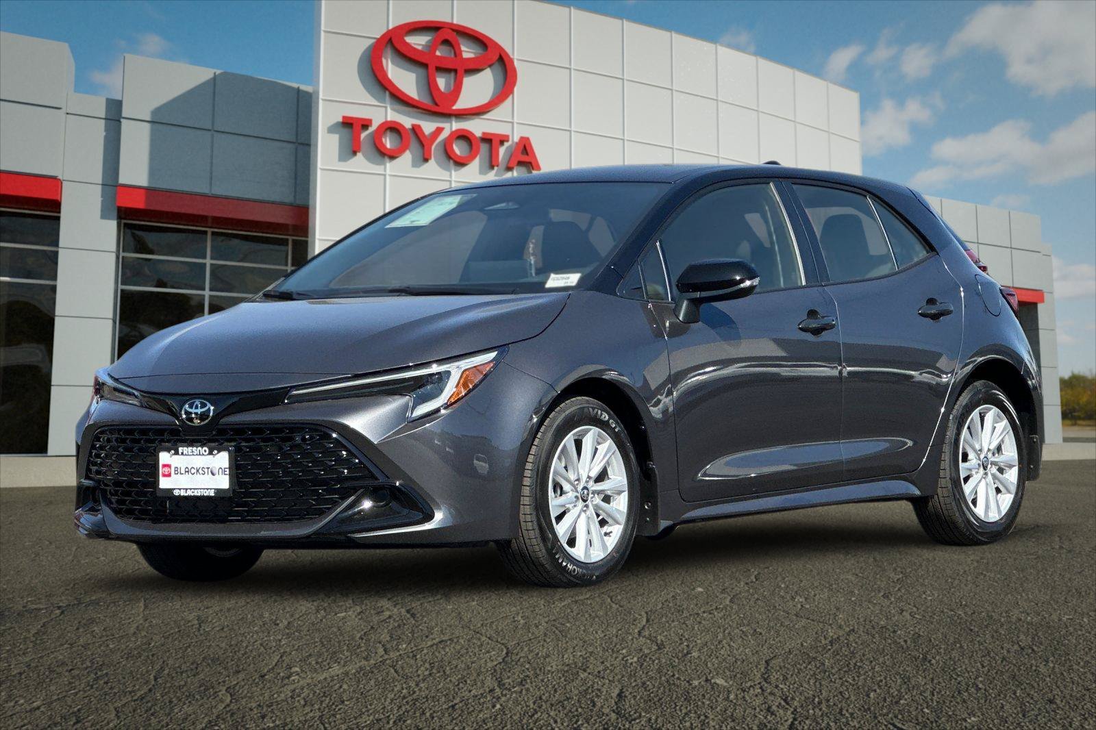 Used 2027 Midnight Black Metallic Toyota SE image 7