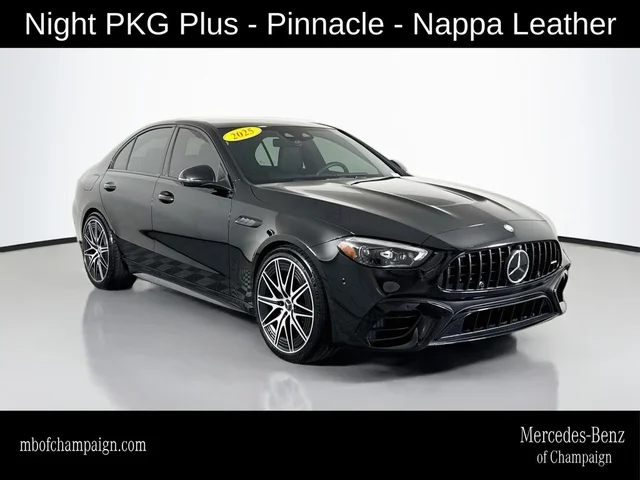 Pre-Owned 2025 Mercedes-Benz C-Class C 63 S AMG® 4D Sedan in