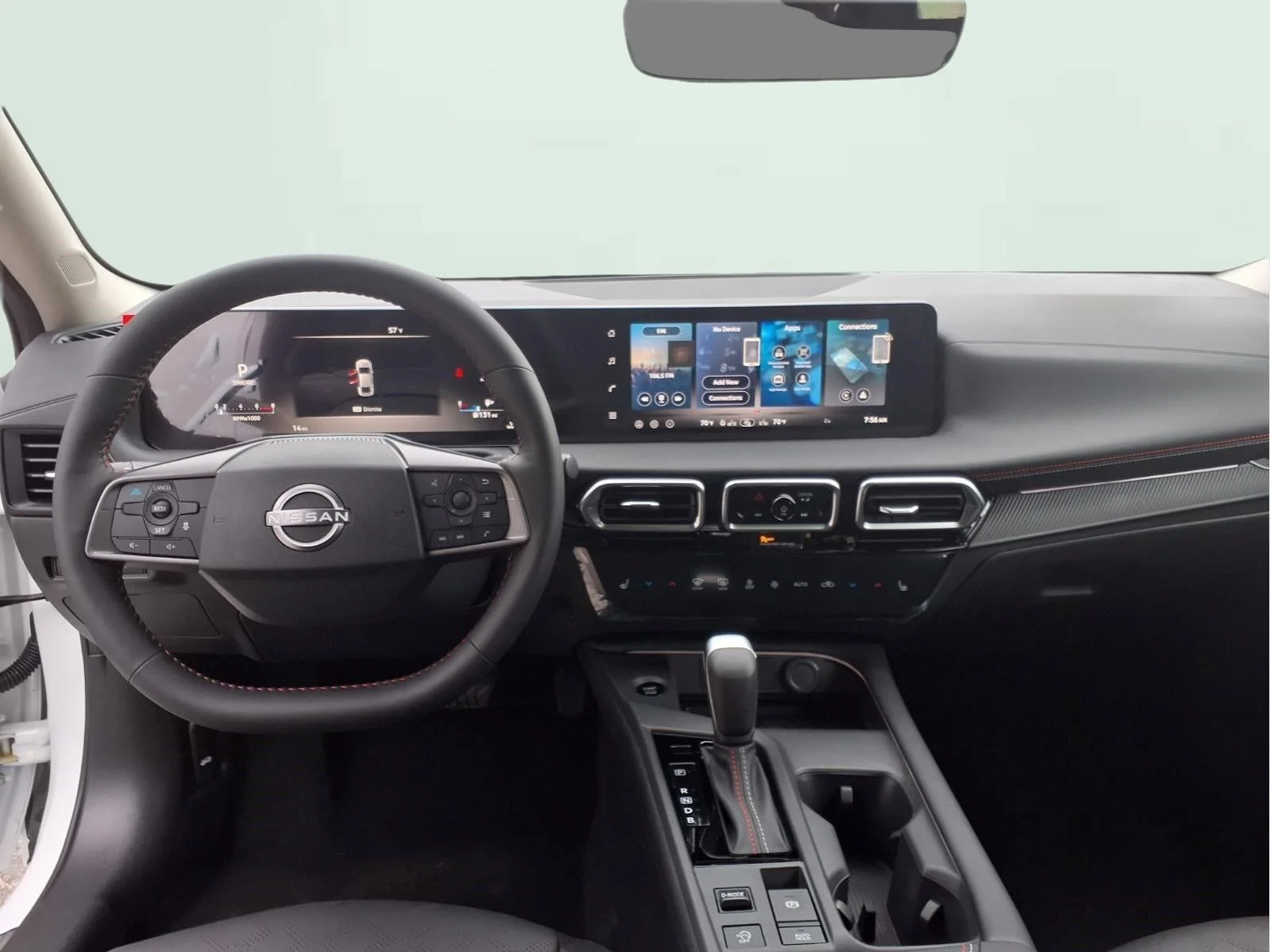 New 2026 Aspen White TriCoat / Super Black Two-tone Nissan SR image 9