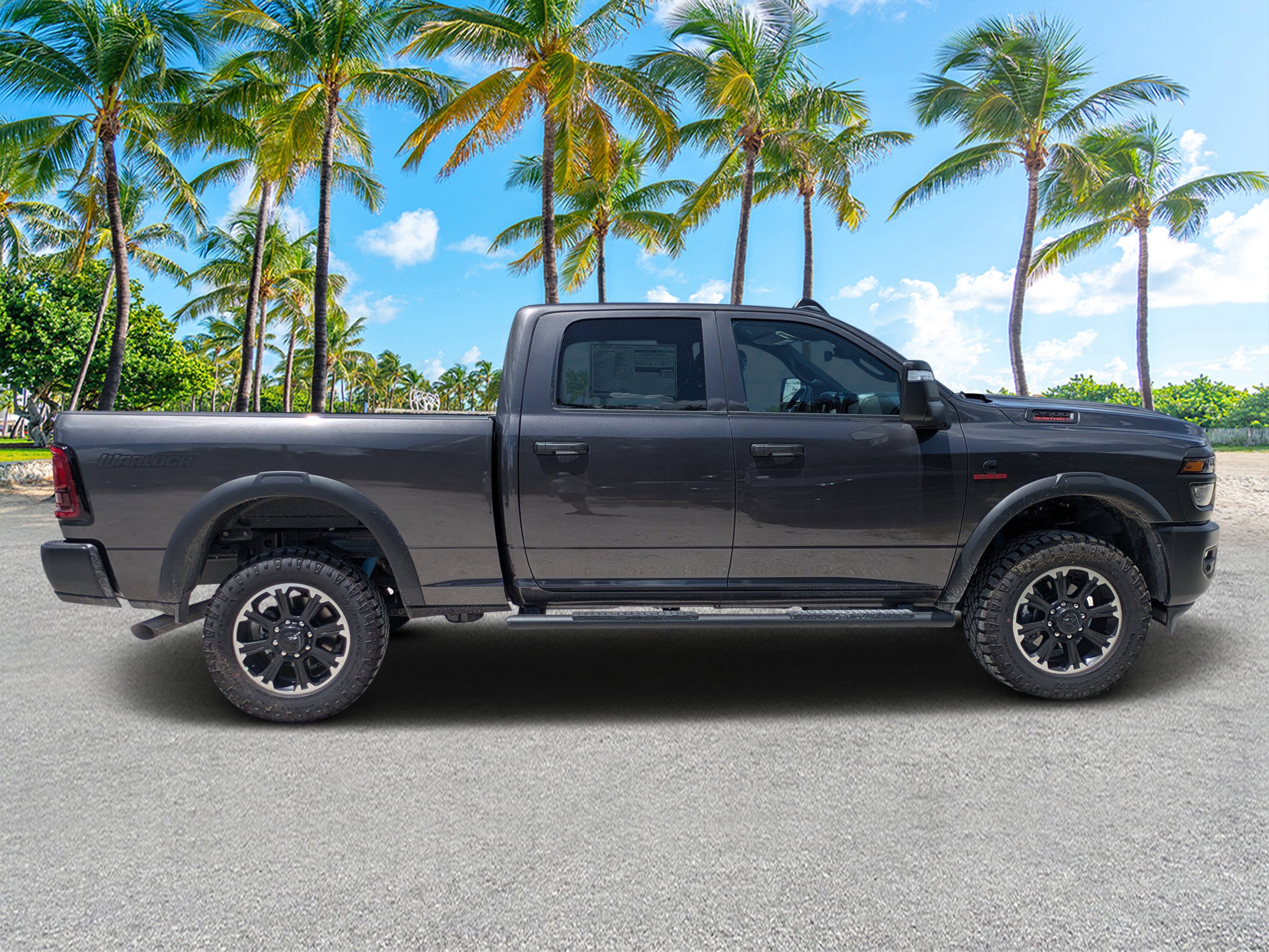 New 2026 Granite Crystal Metallic Clear-Coat Exterior Paint RAM Warlock image 2