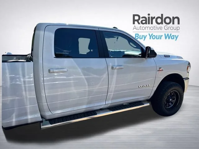 Used 2022 Bright White Clearcoat Ram Big Horn image 8