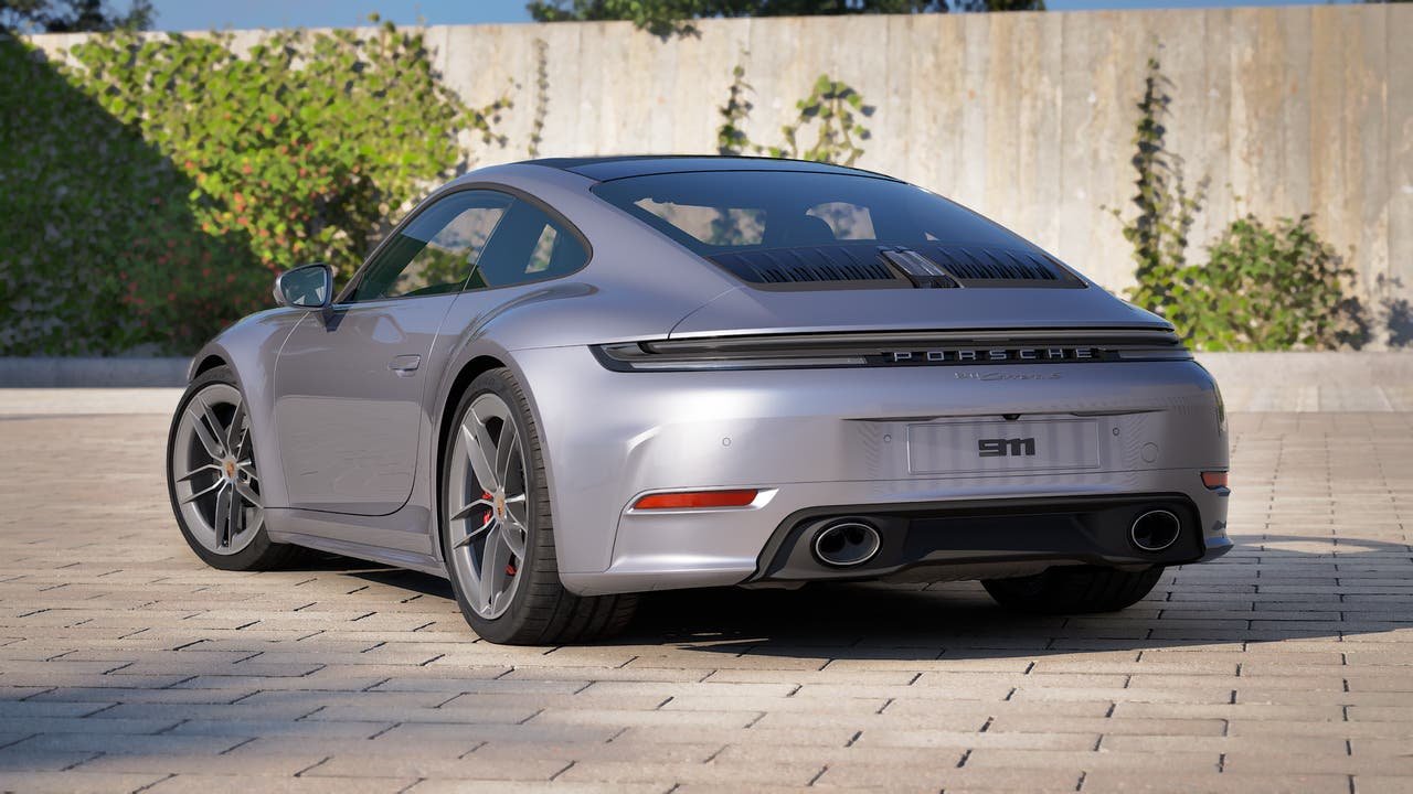 New 2026 GT Silver Metallic Porsche Carrera S image 3