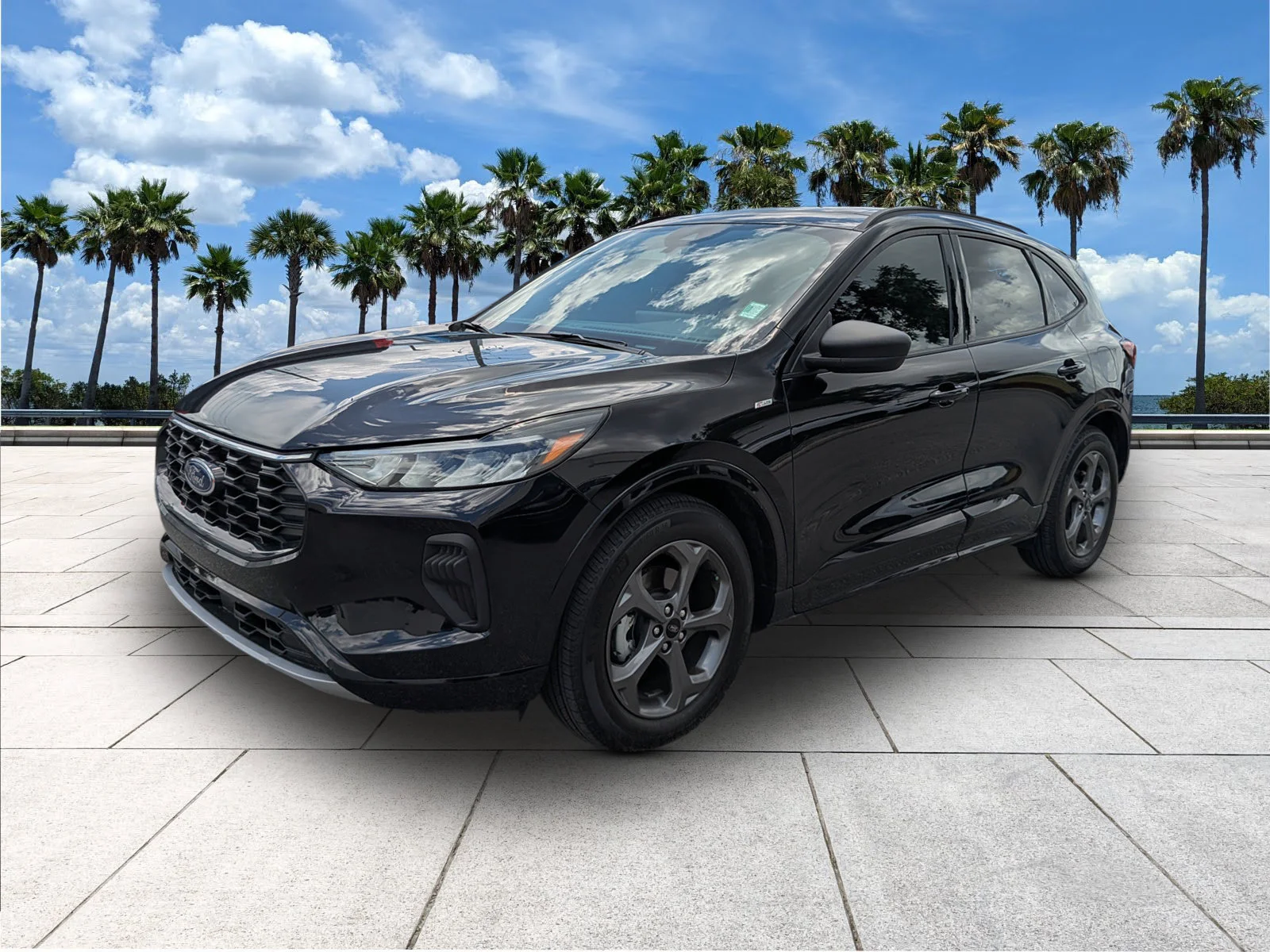 Used 2024 Agate Black Metallic Ford ST-Line image 3