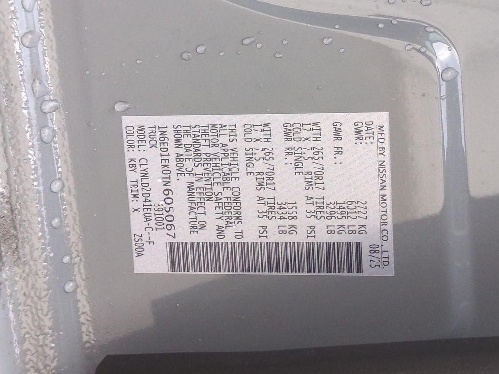 New 2026 Boulder Gray Pearl Nissan Crew Cab PRO-4X® image 24