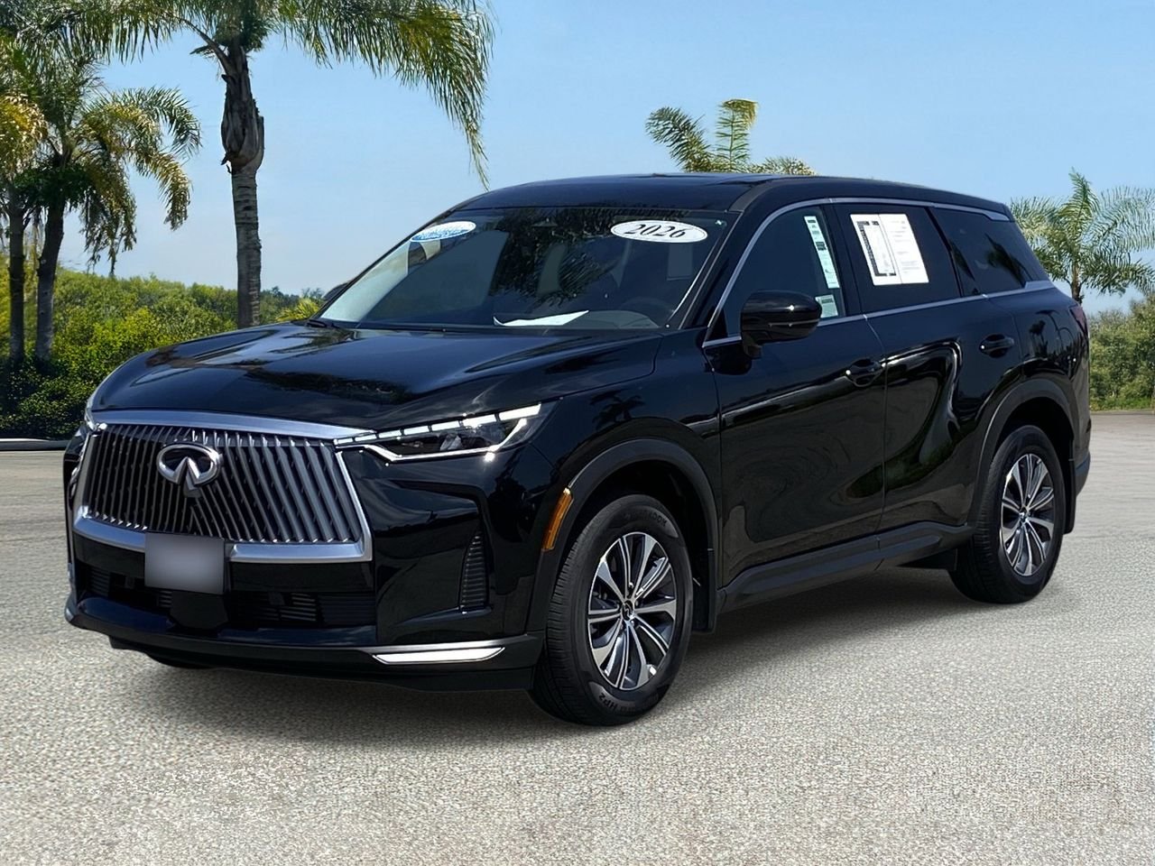 Certified Used 2026 Black Obsidian INFINITI PURE image 2