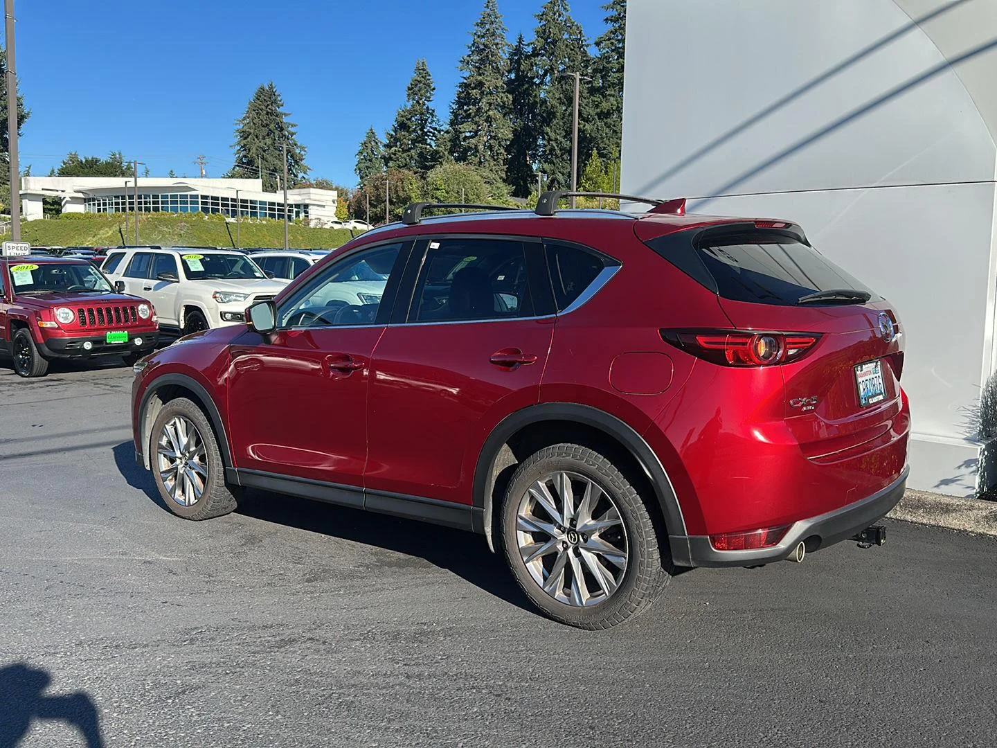 Used 2021 Soul Red Crystal Metallic Mazda Grand Touring image 3