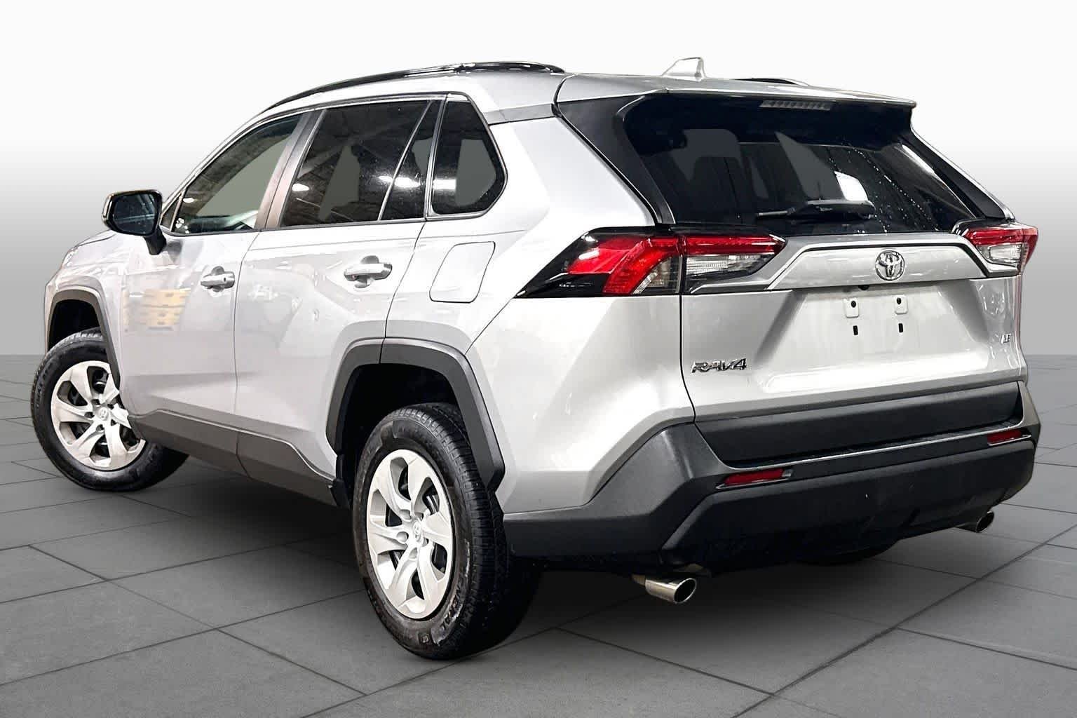 Used 2021 Silver Sky Metallic Toyota LE image 12