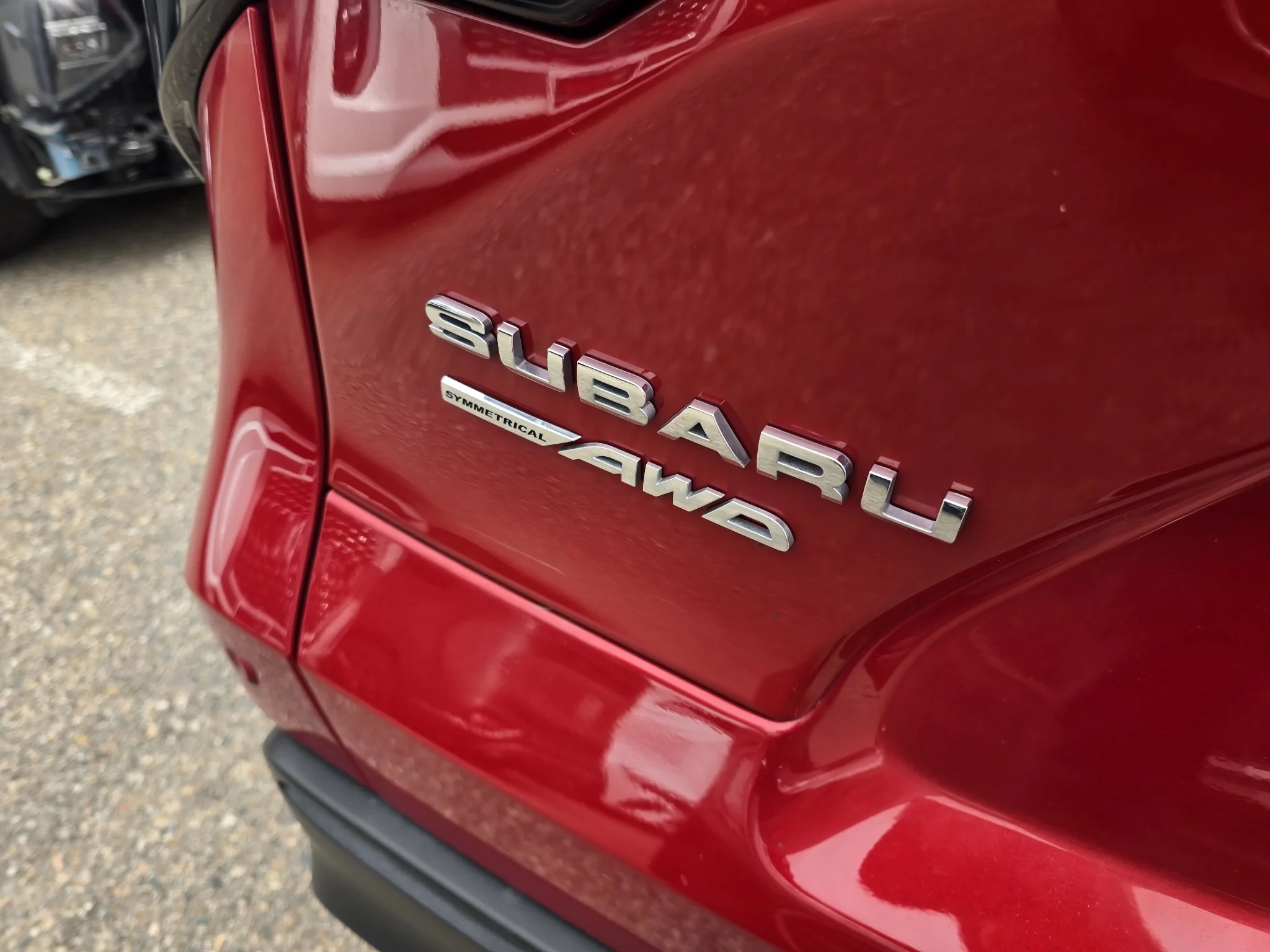 Used 2023 Elemental Red Pearl 2-Tone Subaru Touring image 12