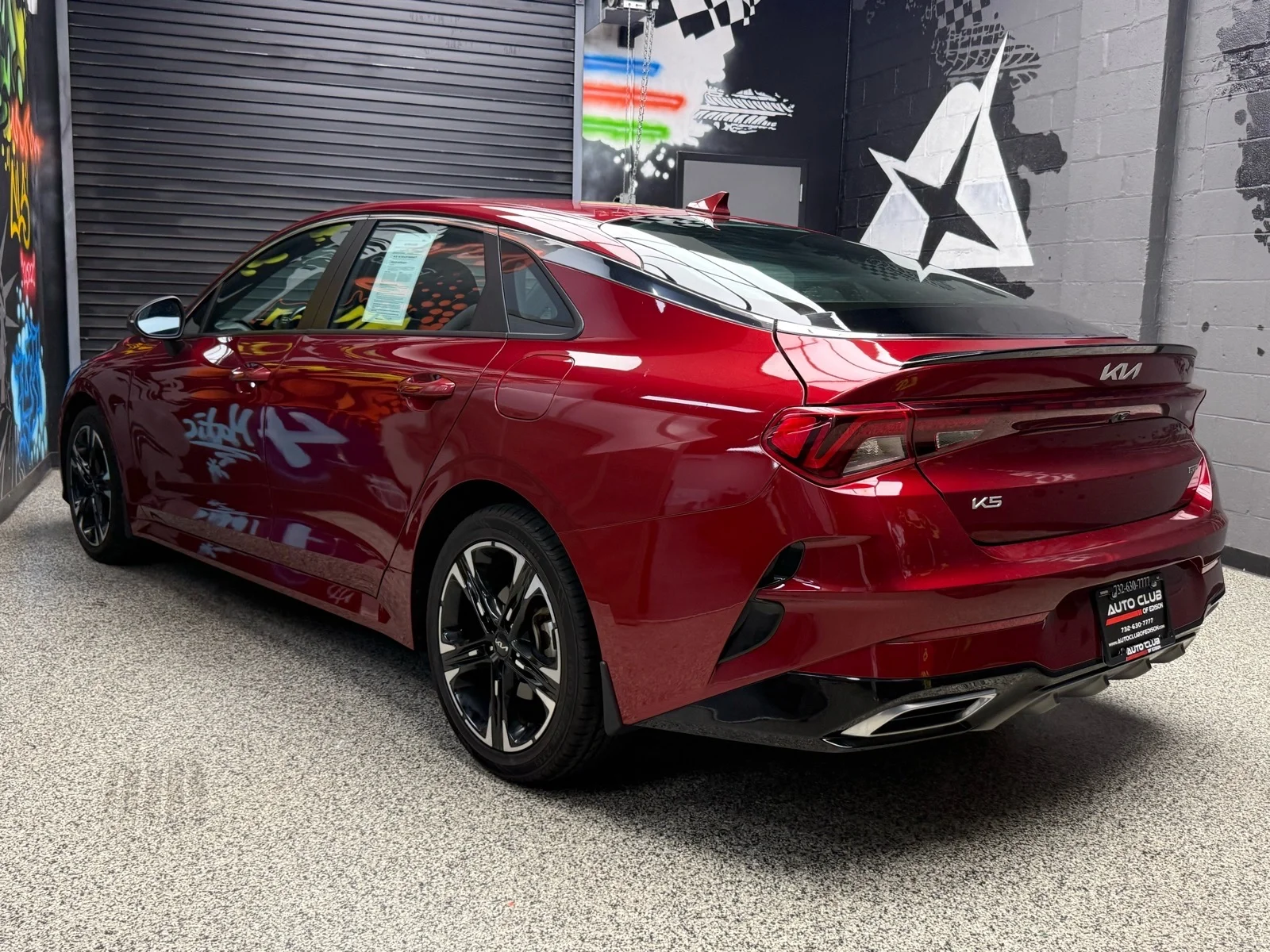 Used 2024 Passion Red Tintcoat (adr) Kia GT-Line image 4