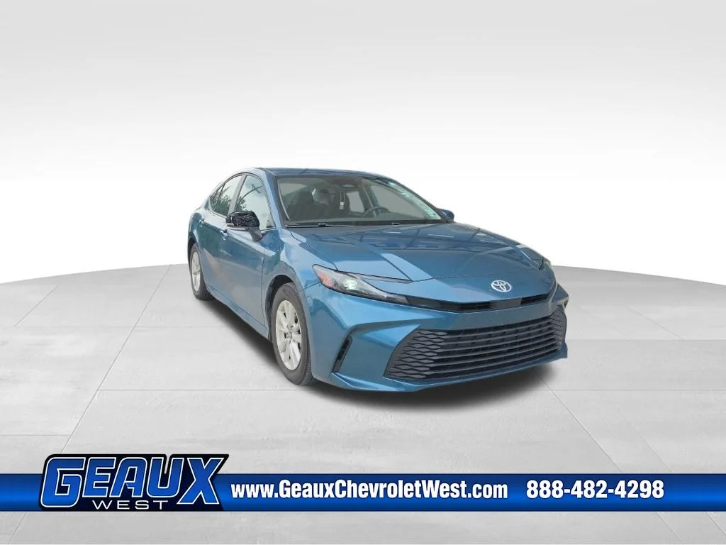 Used 2025 Blue Toyota LE image 1