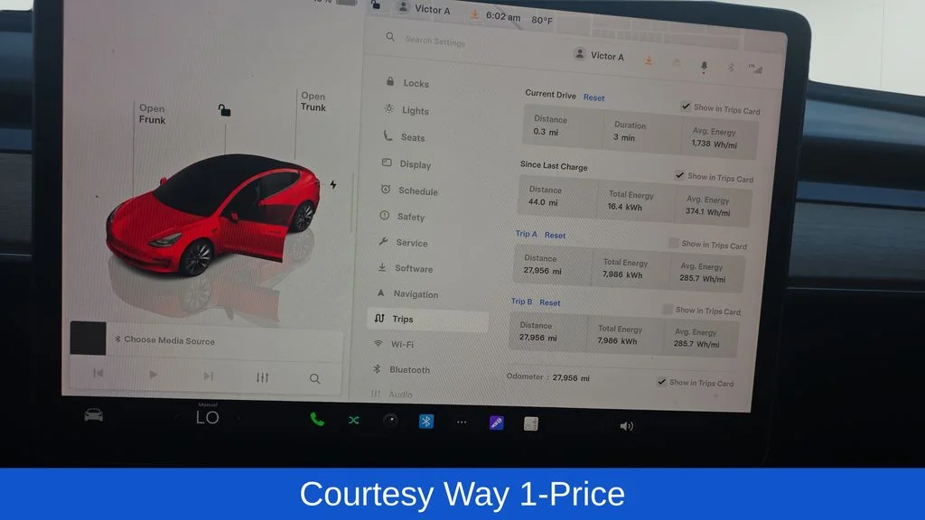 Used 2023 Gray Tesla Base image 8
