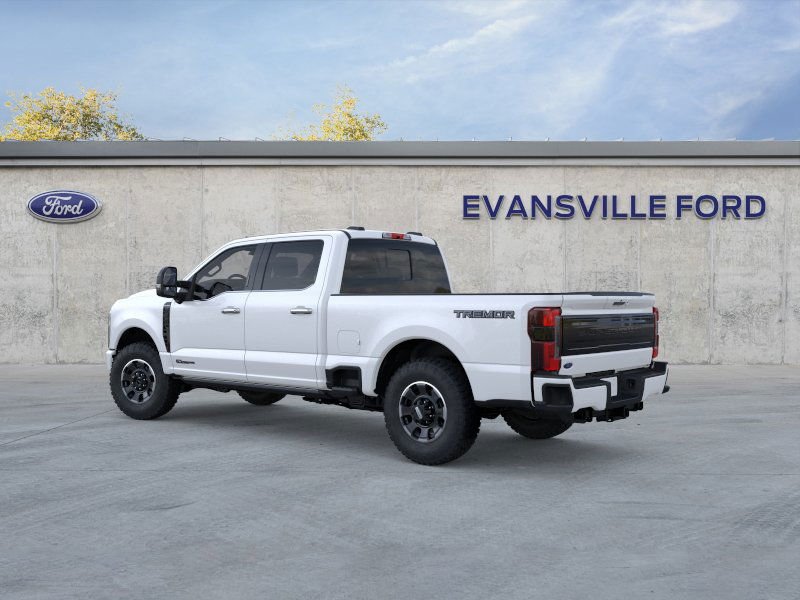 New 2026 Star White Metallic Tri-Coat Ford F-250® Platinum® image 4