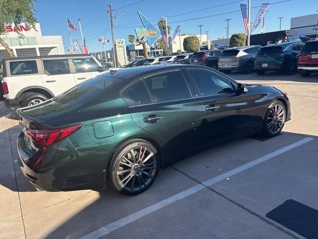 Used 2024 Black Opal Metallic INFINITI Red Sport 400 image 5