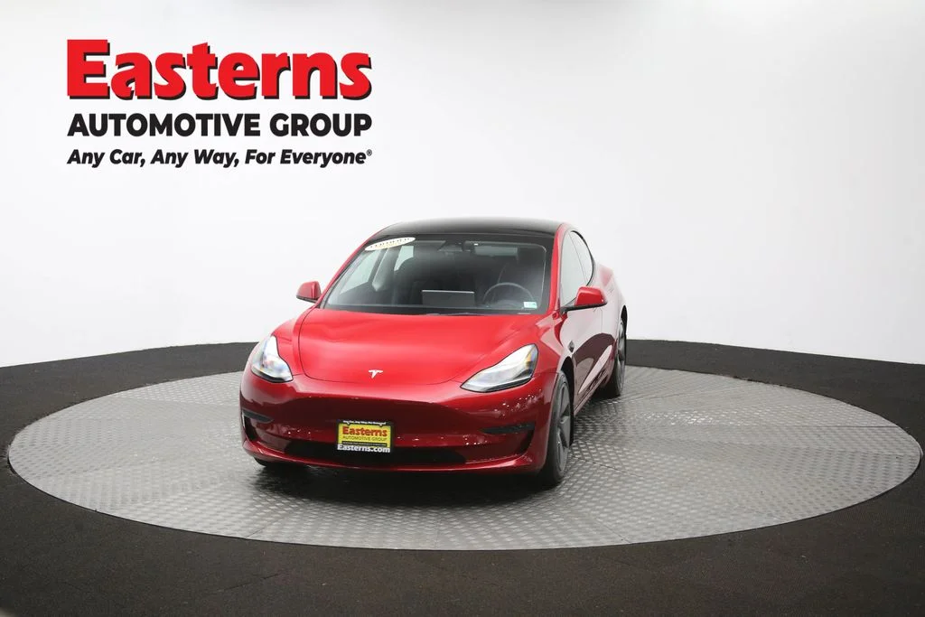 Used 2022 Red Tesla Base image 51