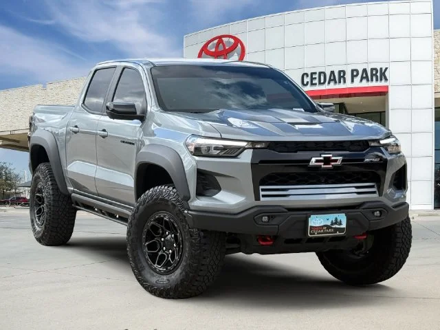 Used 2024 Sterling Gray Metallic Chevrolet ZR2 image 1
