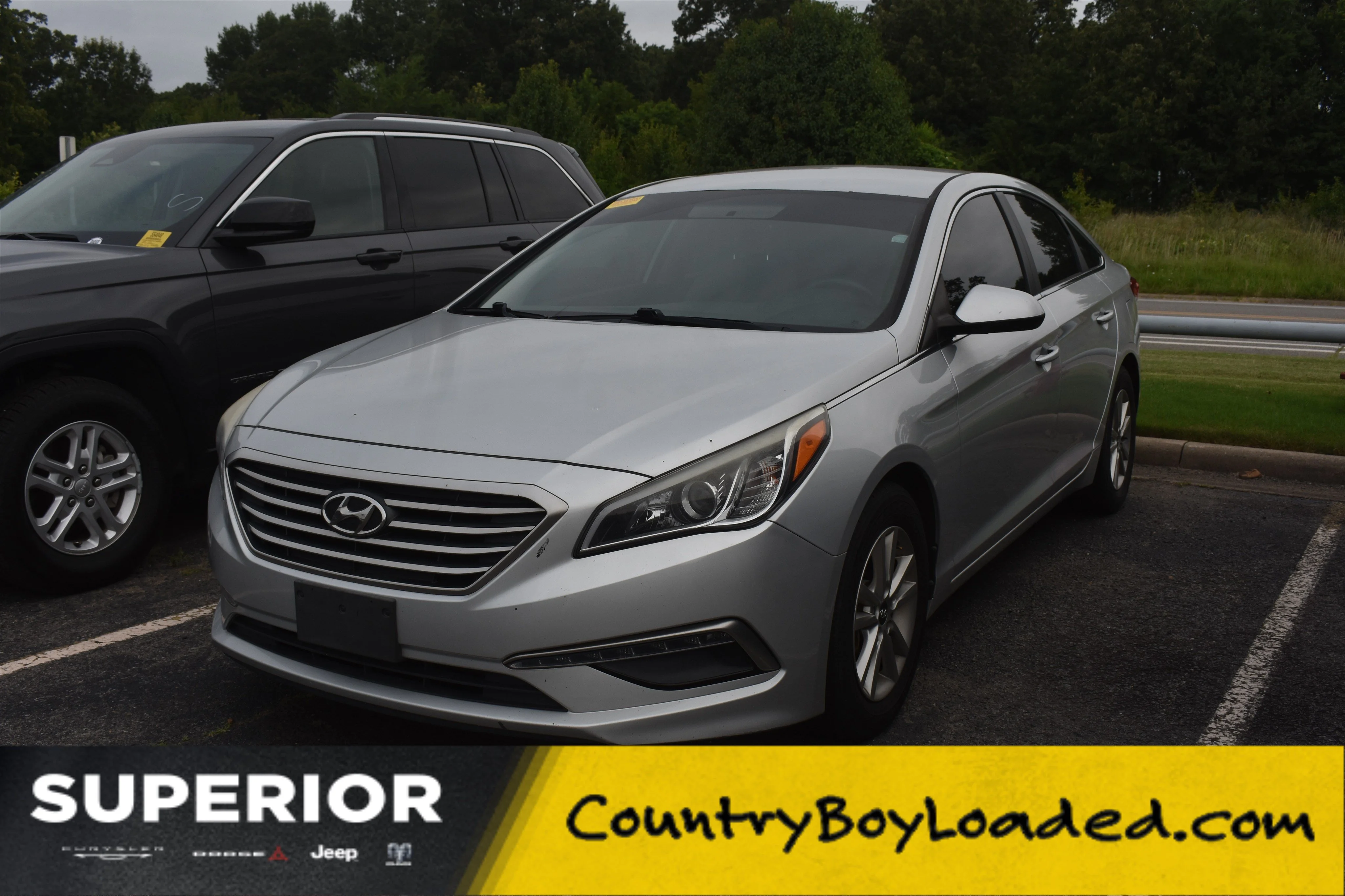 Used 2015 Symphony Silver Hyundai 2.4L SE image 1