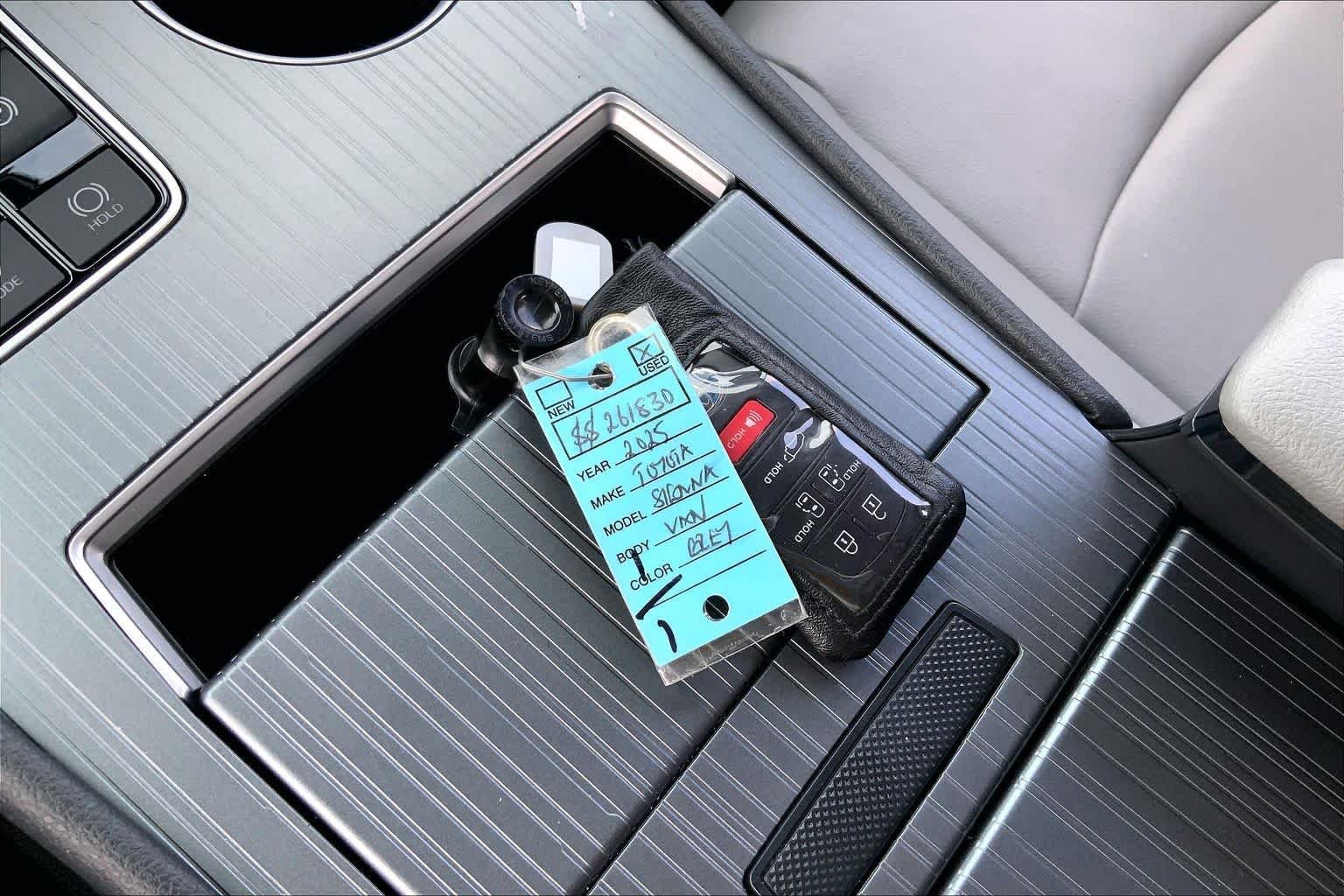 Certified Used 2025 Magnetic Gray Metallic Toyota XLE image 14