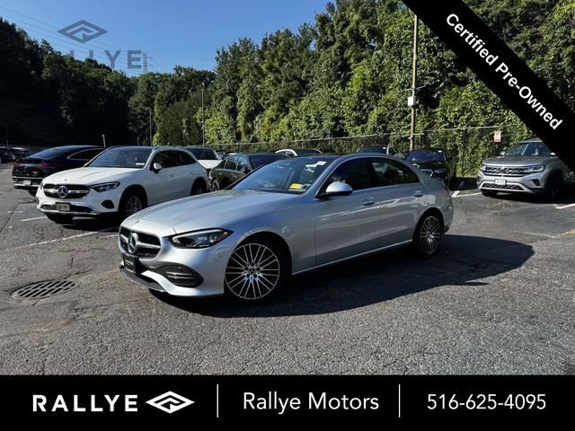 Certified Used 2023 Silver Mercedes-Benz C 300 image 1