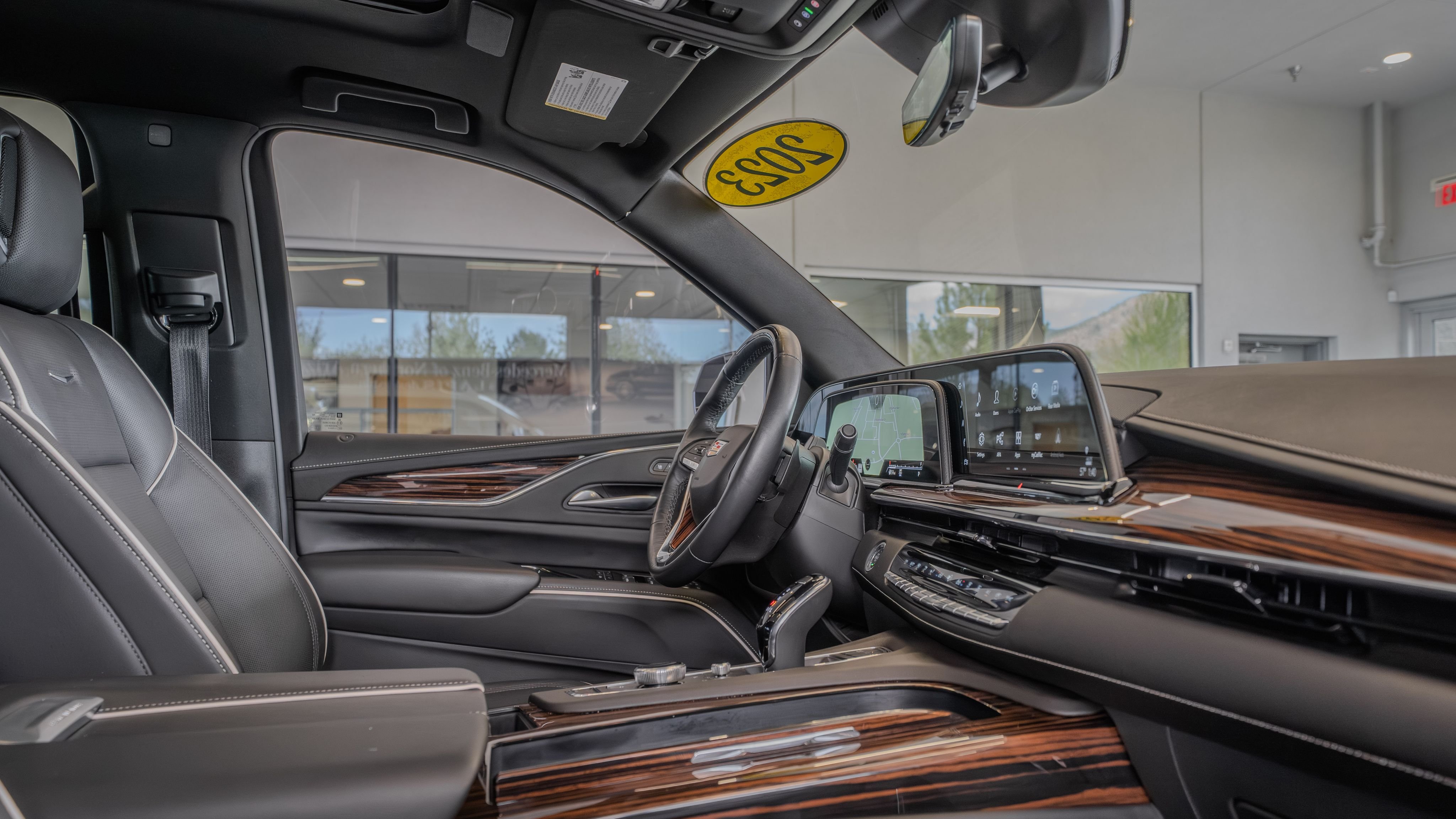 Used 2023 Crystal White Tricoat Cadillac Premium Luxury image 18