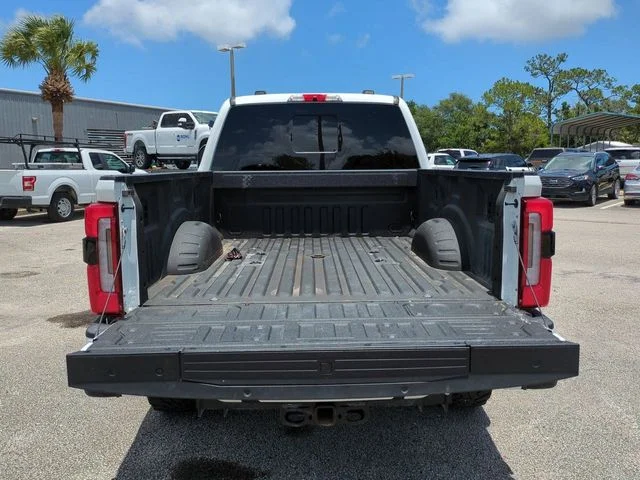 Used 2024 White Metallic Ford Platinum image 13