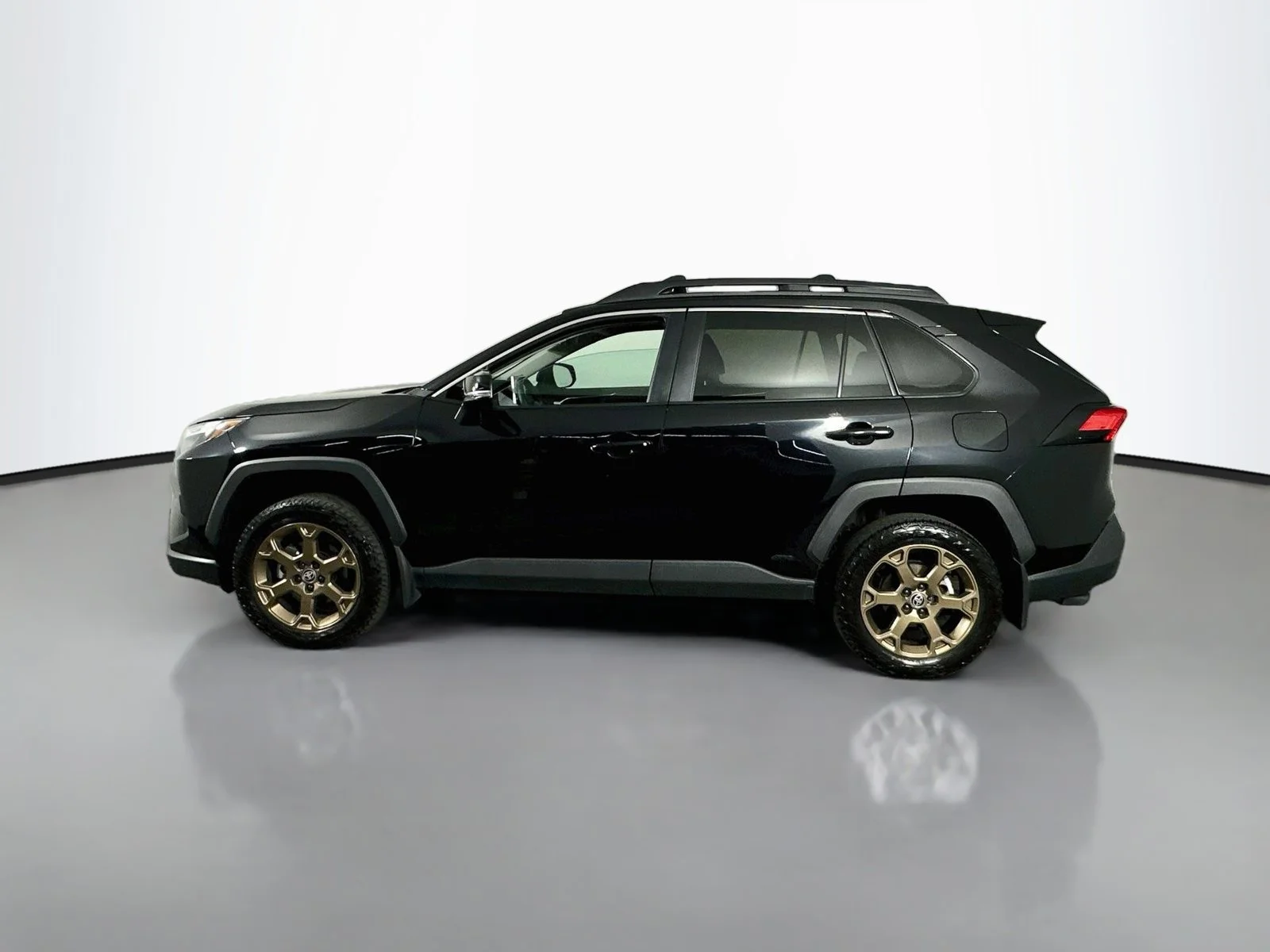 Used 2024 Midnight Black Metallic Toyota Woodland Edition image 4