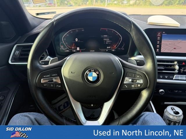 Used 2021 Black Sapphire Metallic BMW 330i xDrive image 13