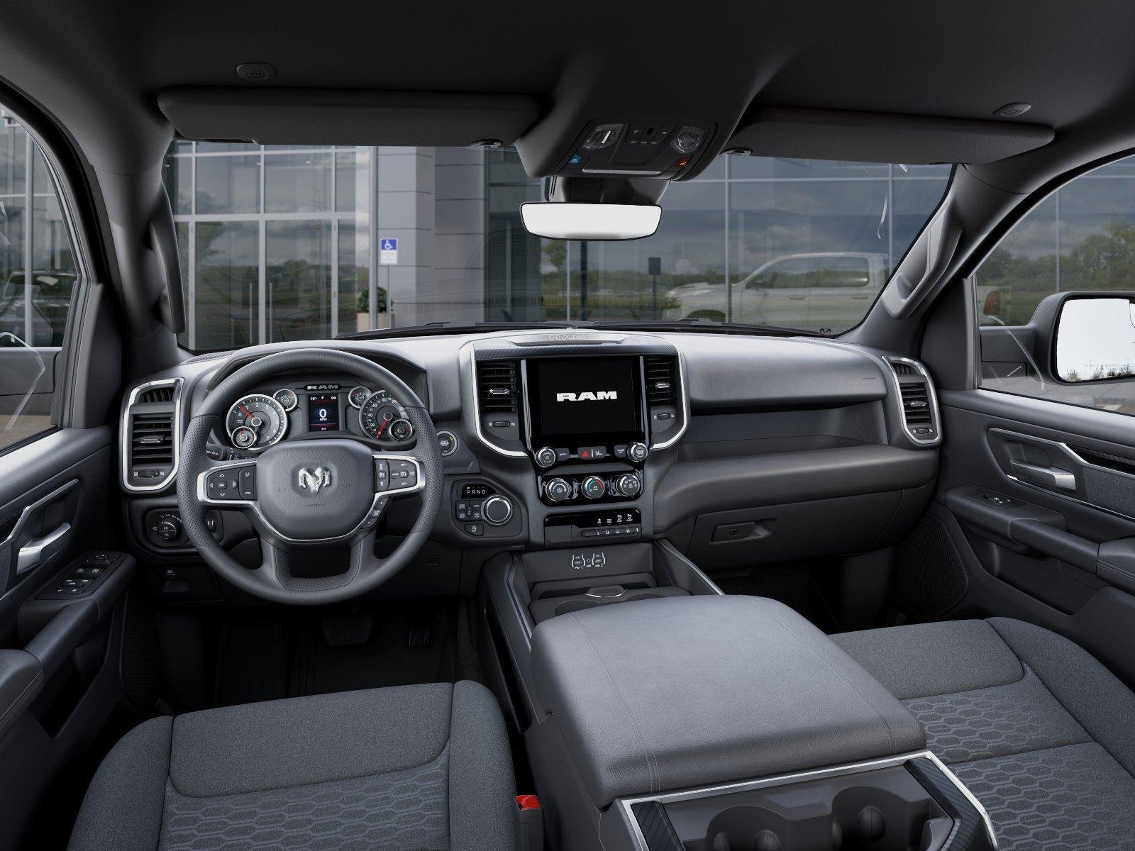 New 2026 Diamond Black Crystal Pearl-Coat Exterior Paint RAM RAM 1500 BIG HORN CREW CAB 4X4 image 14