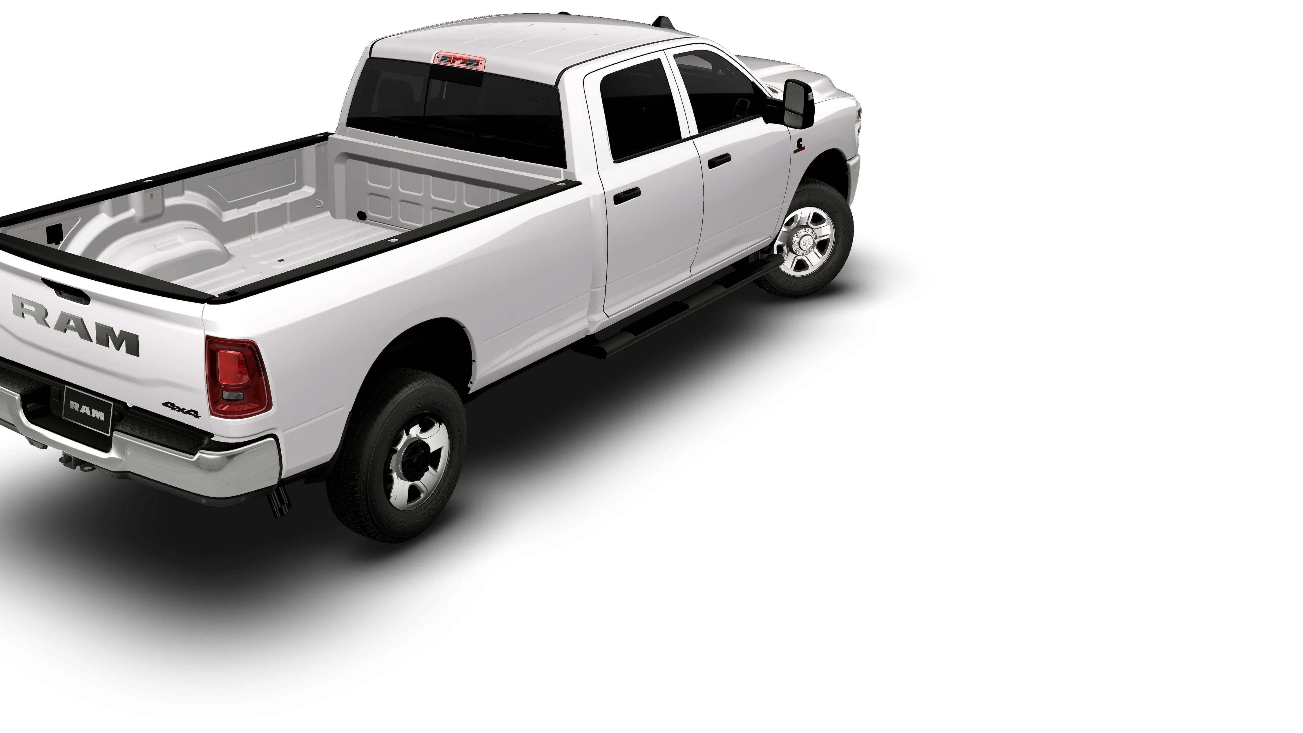 New 2026 Bright White Clear-Coat Exterior Paint RAM TRADESMAN image 2