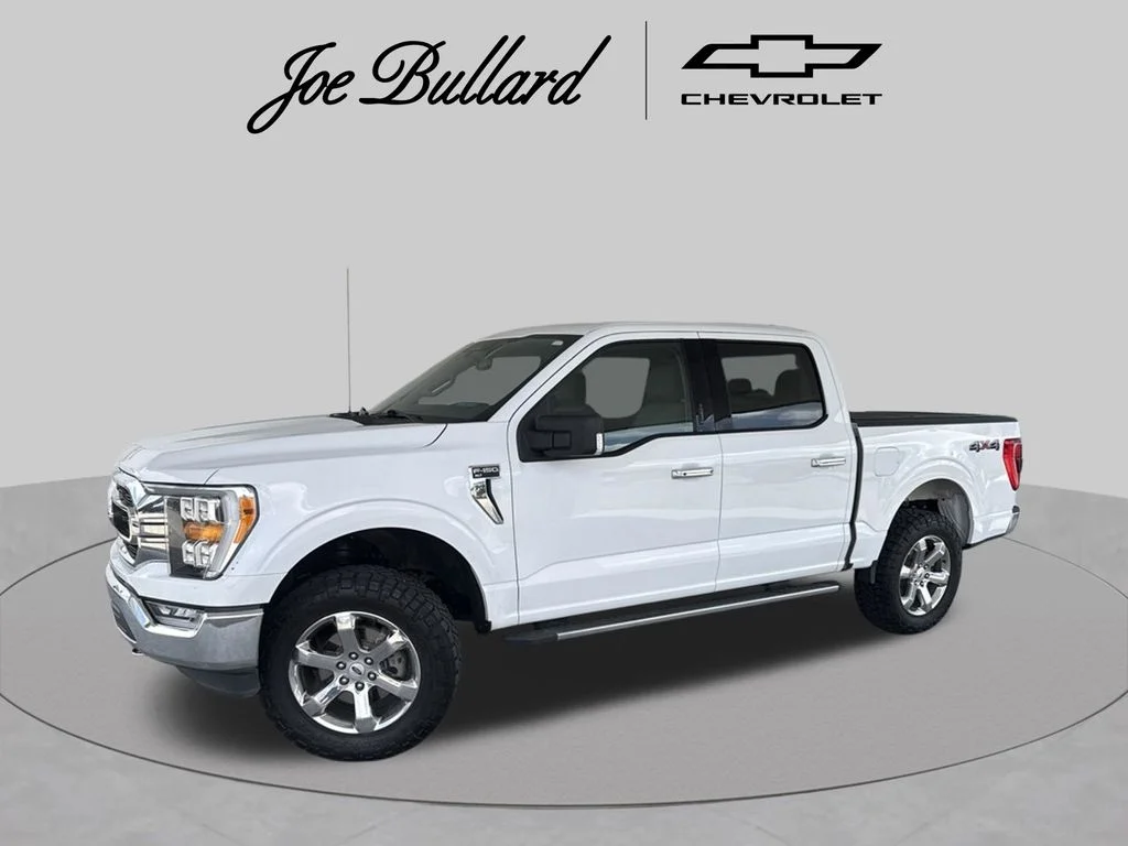 Used 2021 Oxford White Ford XLT image 1