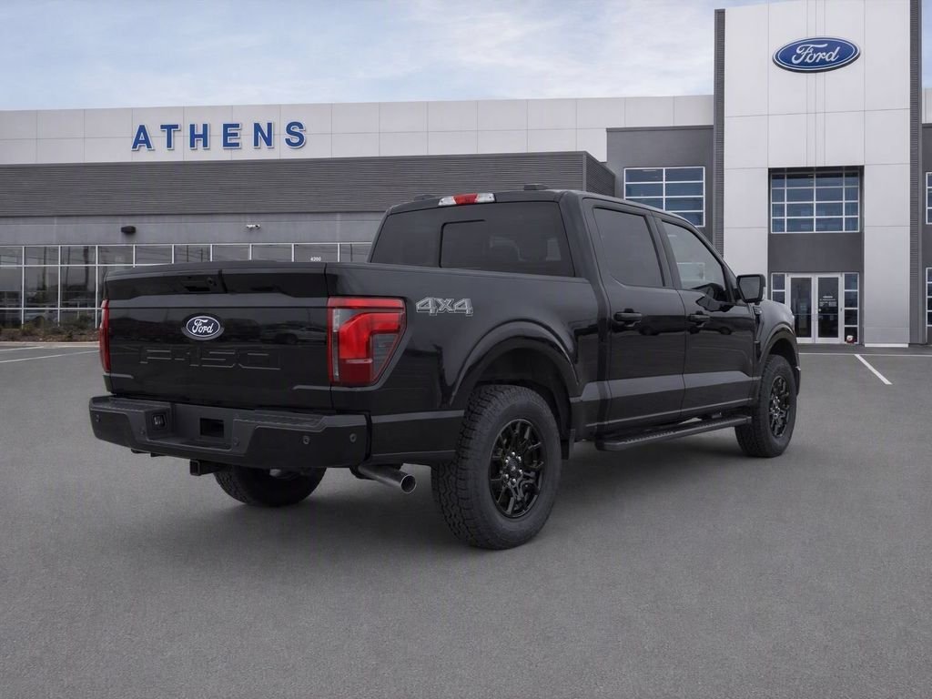 New 2026 Agate Black Metallic Ford XLT image 3